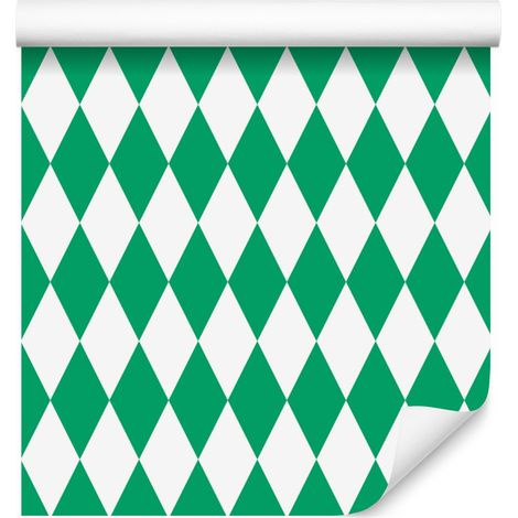 Carta da parati Arlecchino con diamanti per soggiorno e camera da letto 50x1000 cm (1/5)
