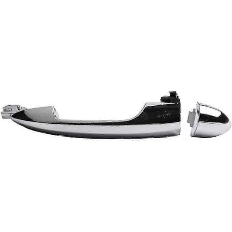 Poignée de porte extérieure sans trou pour Alfa Romeo Mito (2010-2020), référence 156099956, compatible ABS, modèle A (1/5)