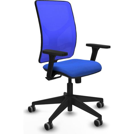 Sedia da ufficio piqueras y crespo Motilla blu schiuma densa (1/2)