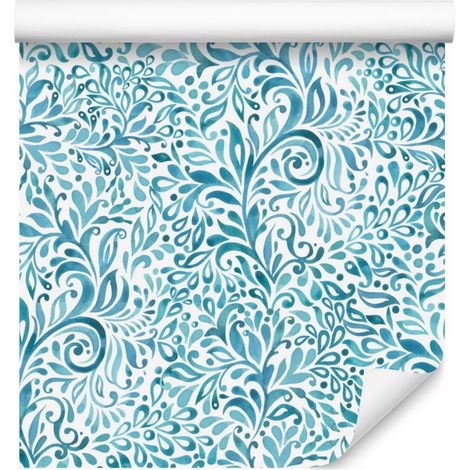 Carta da parati con decorazioni marine per soggiorno e camera da letto, 50x1000 cm (1/5)