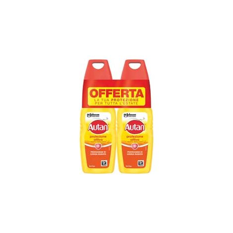 AUTAN REPELLENTE PROTECTION PLUS VAPO 2 PZ- - ml.100 confezione pz.2 - 6 coppia AUTAN