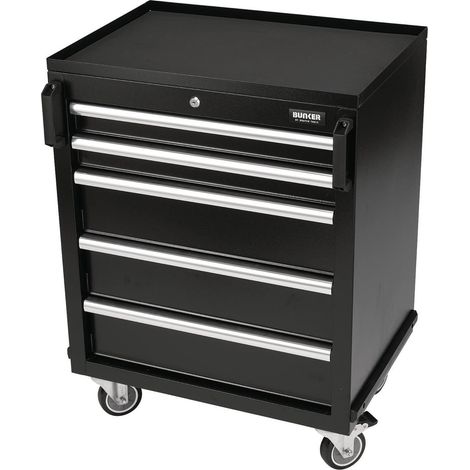 BUNKER&174 Modular Mobile Cabinet, 5 Drawer, 646mm (29792) (1/5)