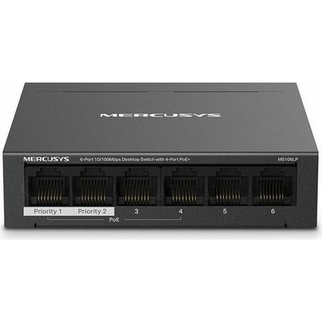 6-PORT 10/100 MBPS DESKTOP