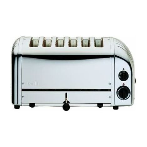 tostadora 6 ranuras 3000w acero inoxidable - 60165 - Dualit -