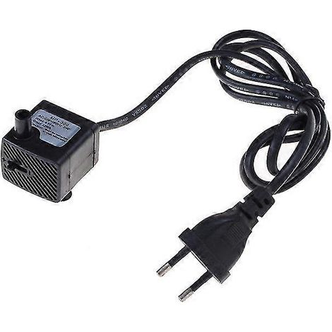 Pompe à eau submersible avec prise UE pour aquarium, fontaine, bassin à poissons, réservoir d'eau, 220 V CA Shytmv (1/5)
