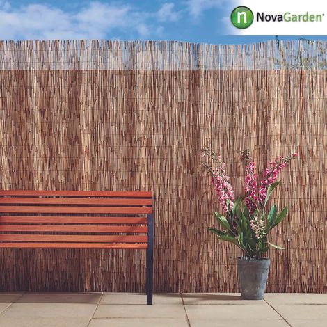 Bambú Natural Pelado 2x5m permite el paso de la luz y las vistas (1/2)
