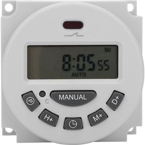 Minuterie numérique CN101A L701-12V LCD, minuterie électronique pour micro-ordinateur congénère (1/5)