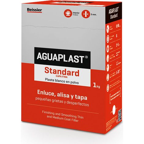 Aguaplast Standard 1kg Stucco Levigante e Riempitivo 70002-004