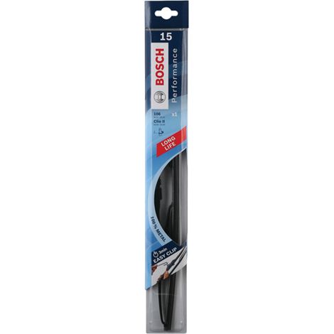 Bosch – Essuie-glace avant 450mm – Fixation crochet – Performance fiable – Longueur 45 cm pour pare-brise