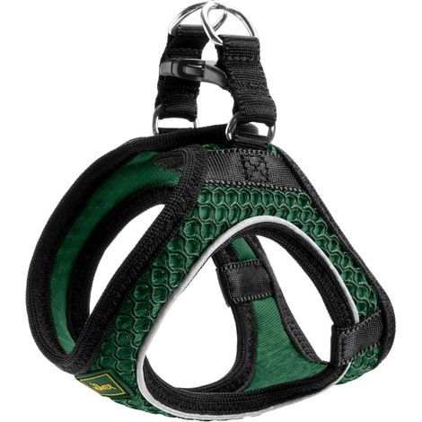 HUNTER - DOG HARNESS HILO COMFORT. XS, DARK GREEN - (401673969813)