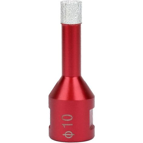 Foret à noyau brasé sous vide pour trous dans le bois, scie cloche, scie cloche pour meuleuse d'angle (10 mm)
