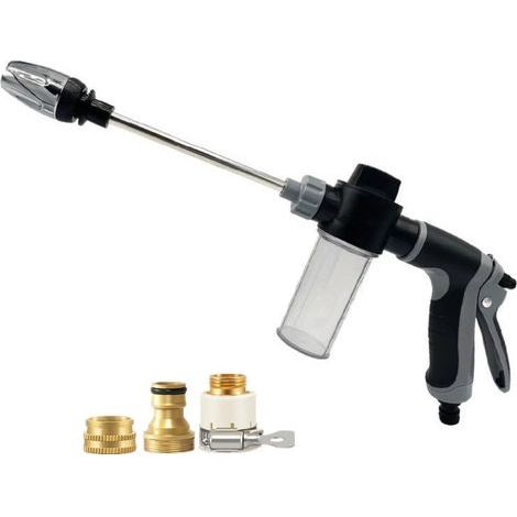 Jetterix Haute Pression Pistolet D'arrosage Avec Débit D'eau Réglable Pour Arrosage De Jardin, Lavage De Voiture (Ensemble 3) (1/5)
