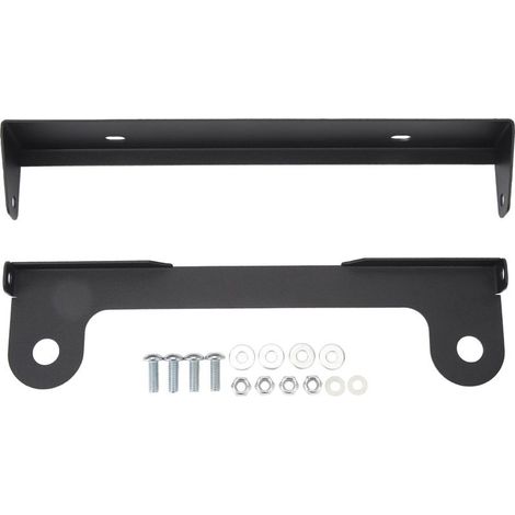 Support de Plaque D'immatriculation Rabattable en Métal Durable 333 01 Résistant aux Vibrations Fixation Sécurisée pour Treuil avec Guide-câble Hawse Protection Fiable contre L'eau. (1/5)