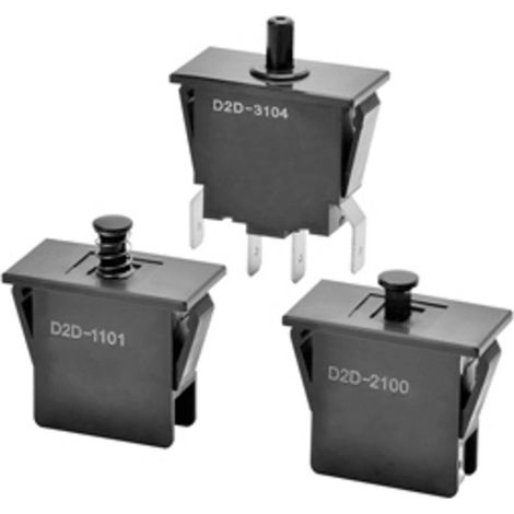Omron D2D-2000 Interruttore porta 250 V/AC 10 A Permanente 1 pz. Sacchetto