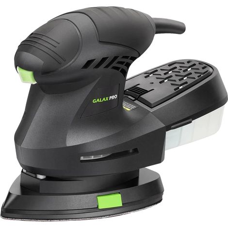 Détail Sander, 200W Puissance, Collecte de Poussière Efficace, vert (1/2)