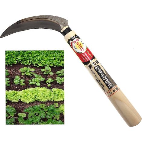 Sickle Saw Teeth Manual Steel Harvesting Vegetable Garden Flower Tool Gardening (1/4)