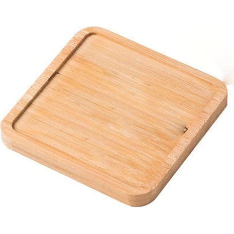 Base de pot fleurs charnue en palette, support carré et rond (1/5)
