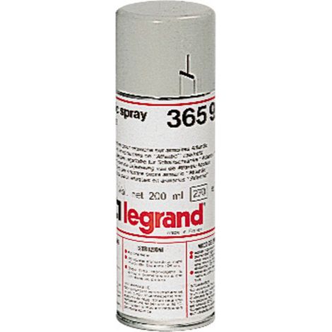 peinture en aérosols - beige ral 7032 - pour retouche coffret - legrand 036598
