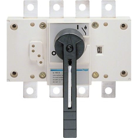 Inter coupure appar 4P 630A - APPAREILLAGE DE TETE HAGER HA458