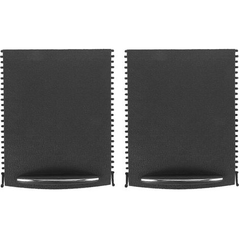 2x Couvercle de volet coulissant pour porte-gobelet de console centrale de voiture Mercedes-Benz Classe C W203 2000-2007 (1/5)