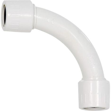 RACCORDO TUBO RIGIDO CURVA 90° TUBO/TUBO IP65 Ø32MM