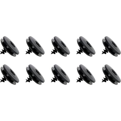 Clips Pour Tapis De Sol De Voiture - Plastique Haute Résistance - Universels Pour Fixation Anti-Dérapage - 10 Pièces (1/5)