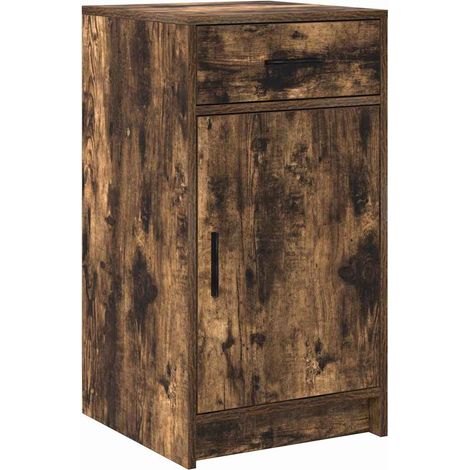 Maison Exclusive - Credenza Rovere fumé 40 x 40.5 x 75 cm Legno multistrato