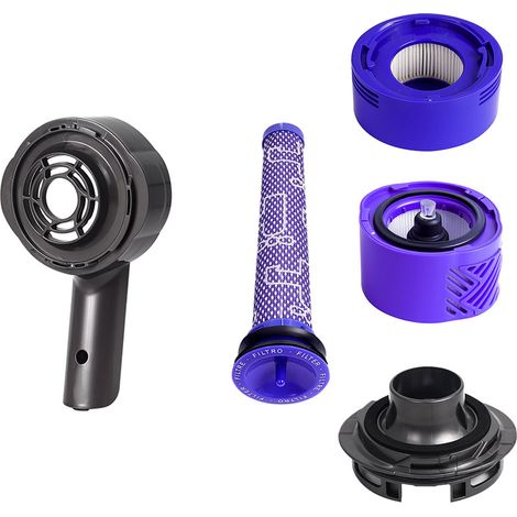Filtersets für Dyson Staubsauger V6, V7 und V8, HEPA-Filter-Umrüstset (5-teiliges Set)