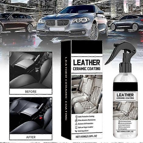 Spray de revêtement céramique pour voiture, cire de polissage nano pour éliminer les rayures. (1/4)