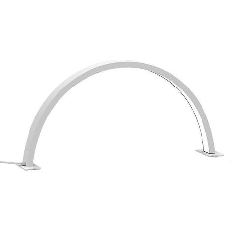 Lampe de bureau demi-lune pour ongles et cils, idéale pour les salons de beauté. Éclairage d'appoint à 3 températures de couleur (2700K-6500K). (1/5)