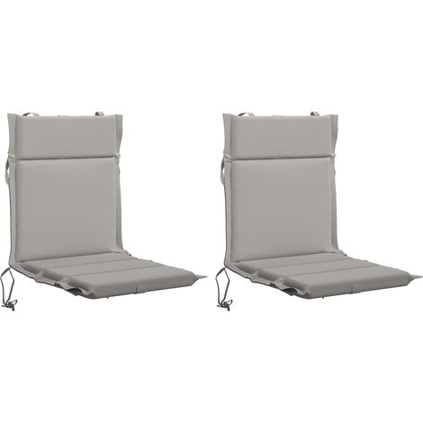 Cuscino per sedia a schienale basso GEMERT 2 pz 100% Poliestere vidaXL (1/5)