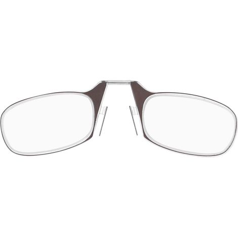 Lunettes de lecture, anti-lumière bleue, sans branches, avec pince-nez, unisexes, conviennent aux seniors (+100 Brown). (1/5)