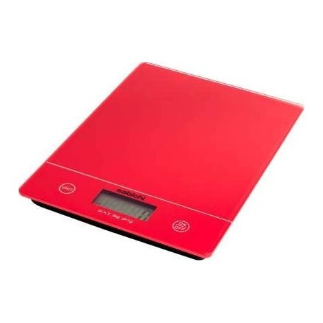 Sabichi Digital Kitchen Scales 5kg - Red
