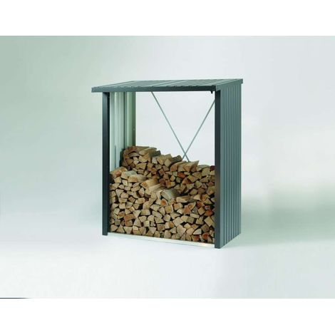 Legnaia in Metallo WOODSTOCK Biohort Grigio Scuro Metal - Woordstock 150