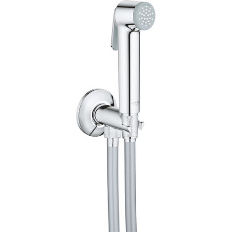 Grohe Tempesta-F Trigger Spray 30 Ensemble avec robinet d'arrêt 1 jet, chromé (26358000)