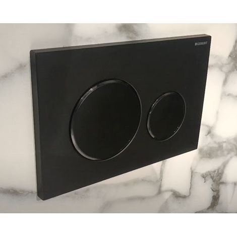 Compatibilité Geberit Sigma01 - Sigma01 Unterputzplatte-sigma01-115.770.11.5-Noir mat (1/4)