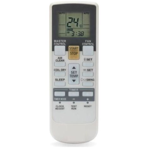 Télécommande compatible avec les climatiseurs Fujitsu et génériques, conception originale, fonctions avancées, jusqu'à 4 vitesses de ventilation, prête à l'emploi en quelques secondes (1/5)