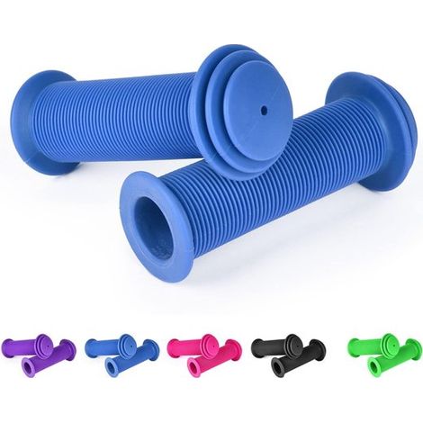 Manubri per biciclette per bambini, manopole da 10 cm per biciclette per bambini con massima protezione dagli urti, manubri per biciclette per bambini, manopole in gomma per monopattini, tricicli (1/5)