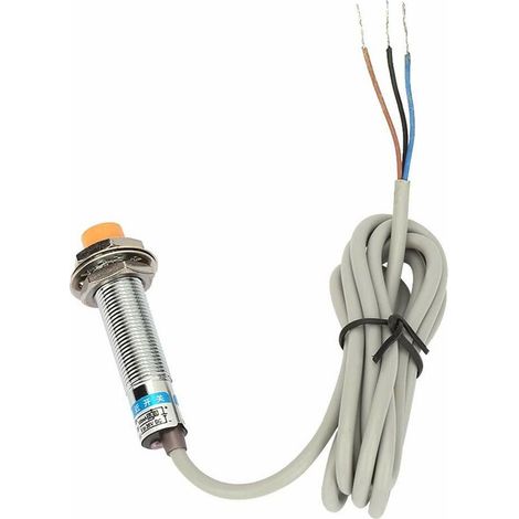 Détecteur de Proximité Inductif Capteur de Proximité NPN LJ12A3-4-Z/BX DC 12-24V Commutateur Normalement Ouvert