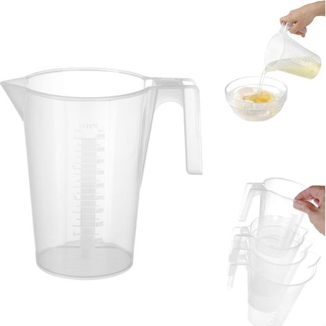 HENDI Messbecher, stapelbar, 1L, ⌀124x(H)170mm