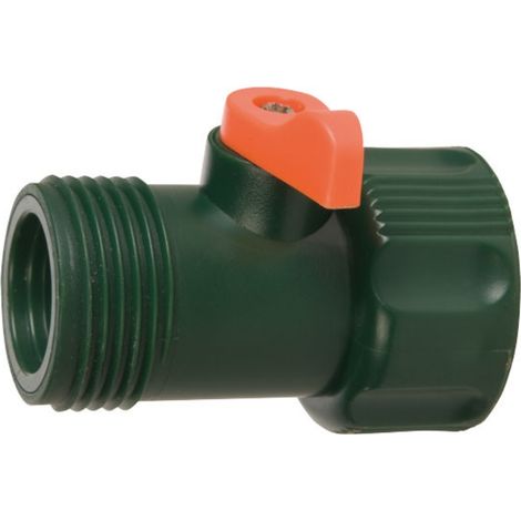 Connettore, valvola con rampa filettata da 3/4'' (1/2)