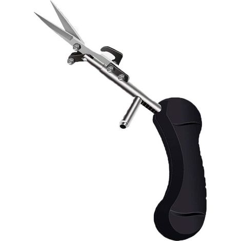 Cisaille À Haies Ébrancheur Taille Haie Manuel Professionnel-Lame En Acier À Haute Teneur En Carbone Sk5 Solide, Tranchante, Imperméable Et Antirouille 20cm Noir