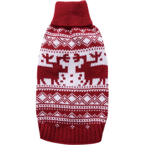 Pull Hiver Pour Chien Et Chat - Manteau Chauffant Sans Manches - Pour Chiots Et Chatons - Tailles S M L (1/5)
