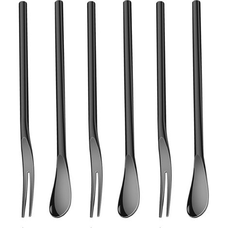 Fourchette En Acier Inoxydable - Résistante À La Rouille - Pour Dîner Familial Et Mariage - Lot De 6 Pièces
