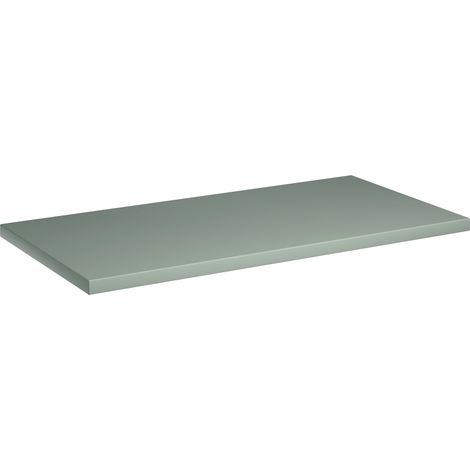 Plan de lavabo ELVINA – 80x40 cm – Color verde salvia pastel – Para colocar – Baño moderno