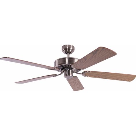 Ceiling Fan Potkuri Silver / Oak (1/2)