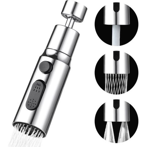 Brausekopf für Küchenarmatur – 360° drehbar – 1 Stück – ABS (1/5)