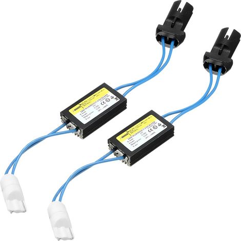 LED-Decoder-Komponenten, LED-Scheinwerfer-Decoder, CAN-Bus-fehlerfreier LED-Widerstand, verbesserter, leistungsstarker CAN-Bus-Anti-Hyper-Blinker, Warnunterdrückungswiderstände, Unterdrückungskondensa