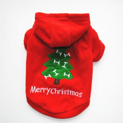 costume de noël pour animaux de compagnie(M) (1/5)