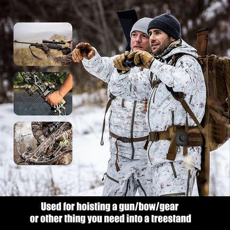 Einziehbare Winde von Treestand Gear für Bogenschießen, Jagdausrüstung, Hebezubehör, Einziehvorrichtung, Standzubehör, Selbsteinziehmechanismus (1/5)